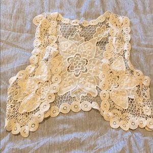 Lace vest